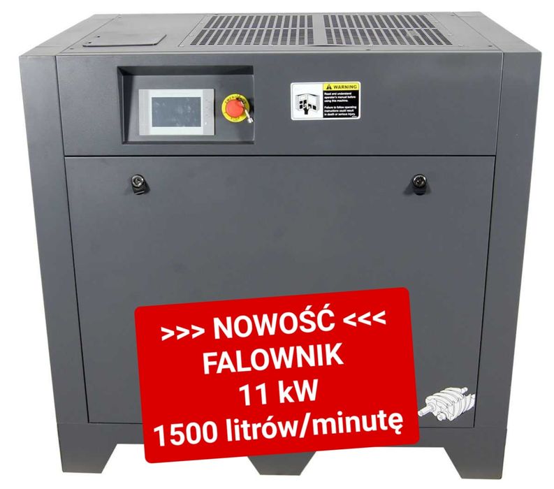 Kompresor sprężarka śrubowa FALOWNIK 1500l/min