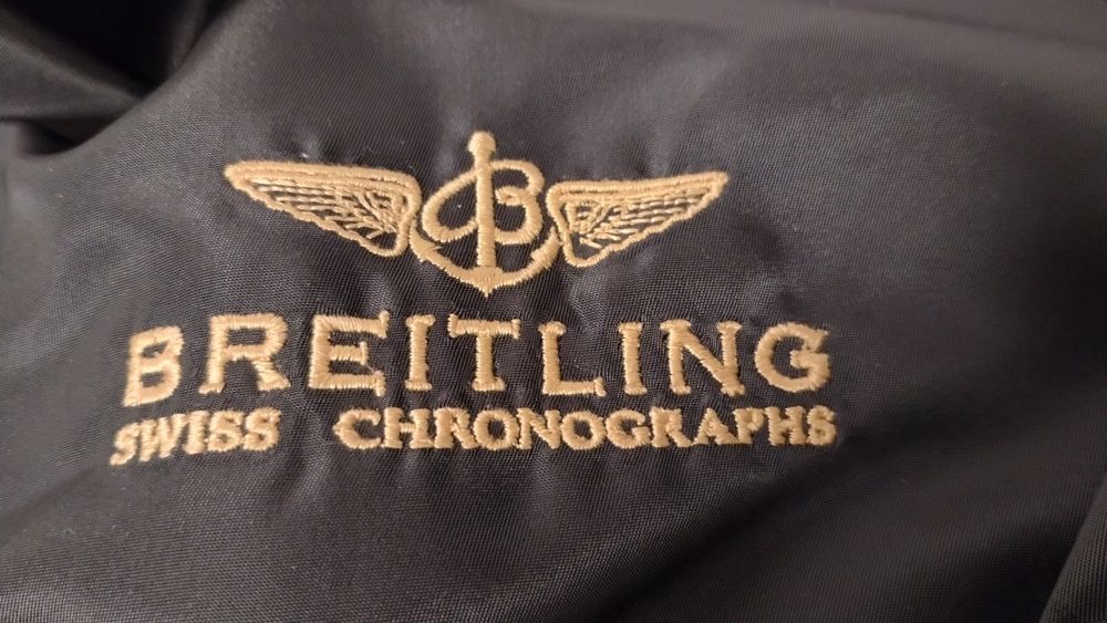 Alpha Industries Breitling Made in USA kurtka wojskowa CWU45 Unikat!