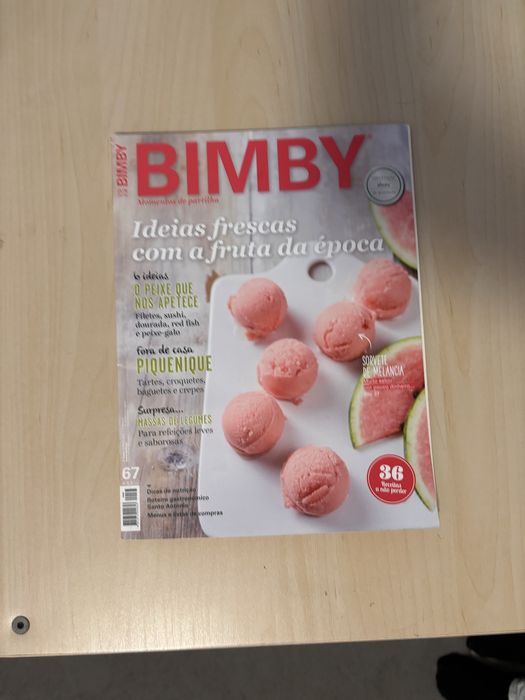 Revista Bimby Ideias frescas com a fruta da epoca