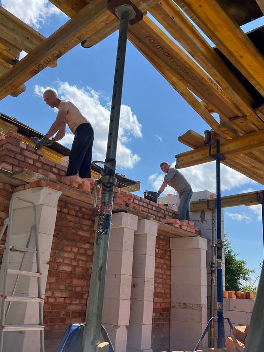 Кладка блоку , кладка перестінків з блоку