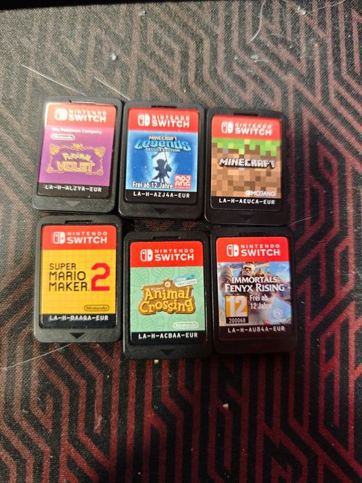 Nintendo Switch Oled + 6 Jogos