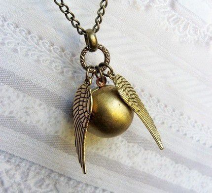 PROMOÇÃO Fios/colares Harry Potter Snitch, vira tempo e talismãs