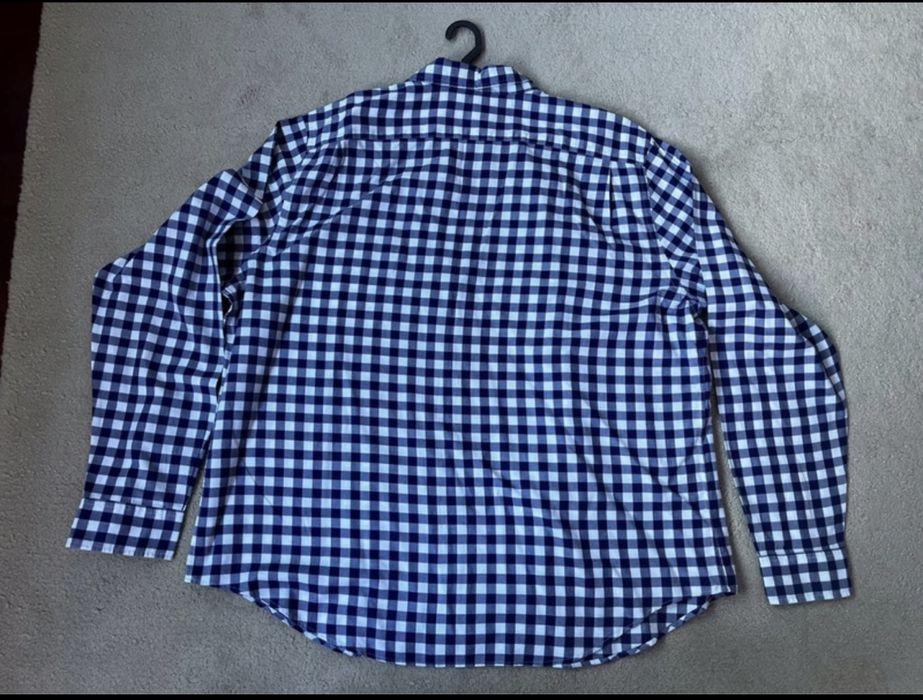 Camisa quadrados lacoste