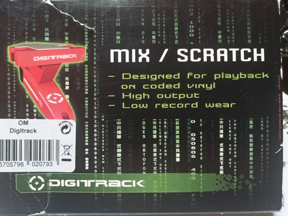Ortofon OM Digitrack system Technics  headshell zestaw jak nowy