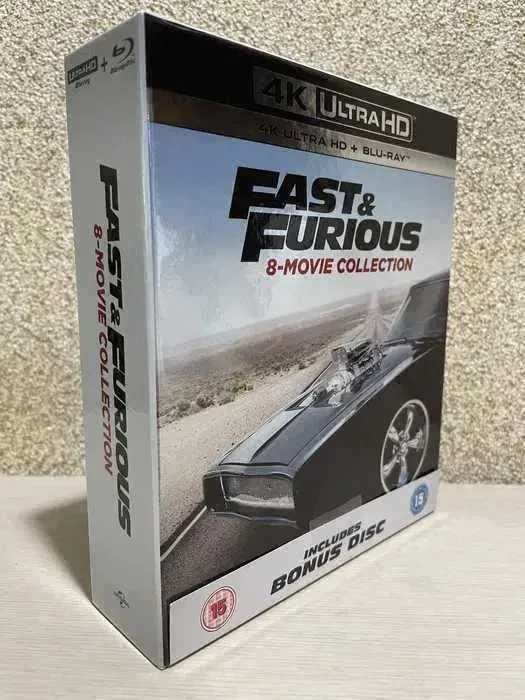 4K UHD Blu-ray Форсаж: Коллекция 8 фильмов с переводом.: 7 700 грн