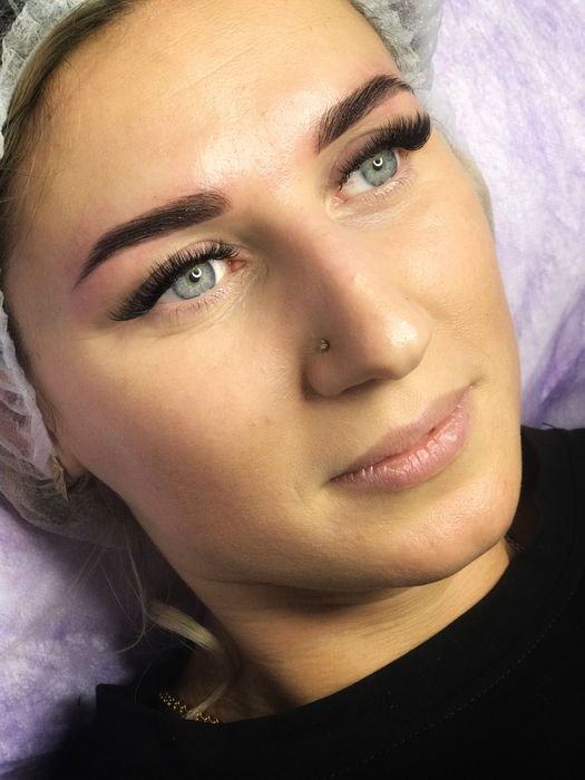 Перманент бровей/Наращивание ресниц Оформление бровей