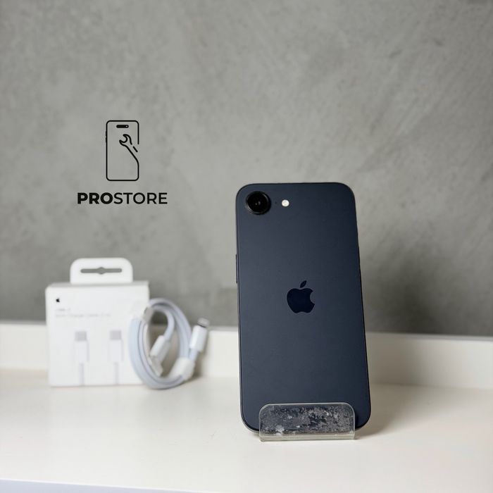 Sklep! Apple iPhone 16e 128GB Black | Bateria 92% | Stan Dobry | Gwarancja 3msc | Faktura VAT Marża |