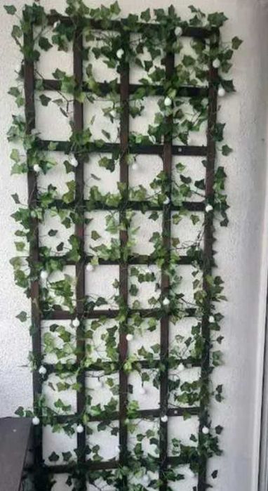 Sztuczny bluszcz 50 m na ścianę balkon taras dekoracja 50 metrów