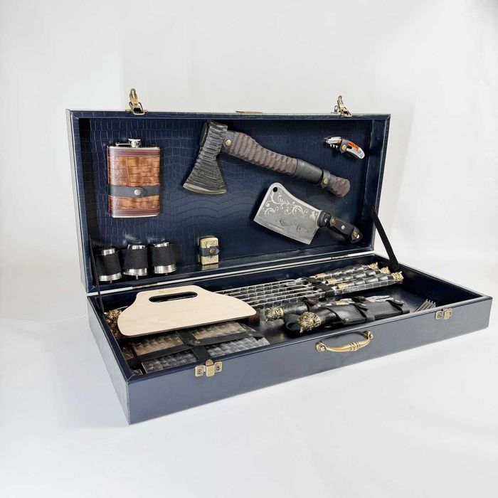 Набір шампурів Вікінг 2.0 ELIT BS68 Подарочный набор для шашлыка