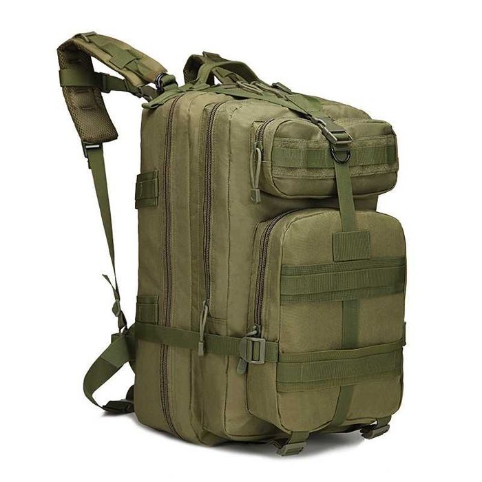 Тактичний рюкзак 45л Assault ВВ1045 Oxford D600 Є ОПТ Армійський Олива