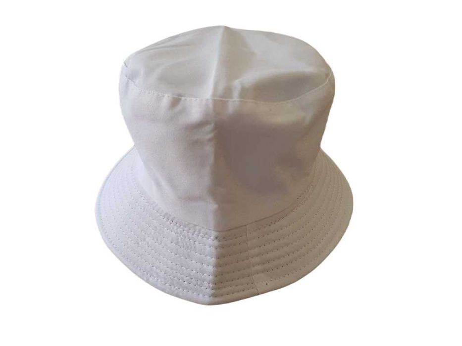 Kapelusz Bucket Hat czapka rybacka rybacki nakrycie głowy dwustronny dwuwarstwowa dwuwarstwowy 2w1 biały czarny