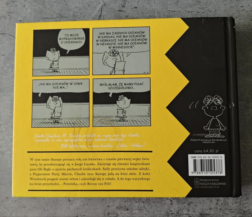 Komiks "Fistaszki" Charles M Schulz