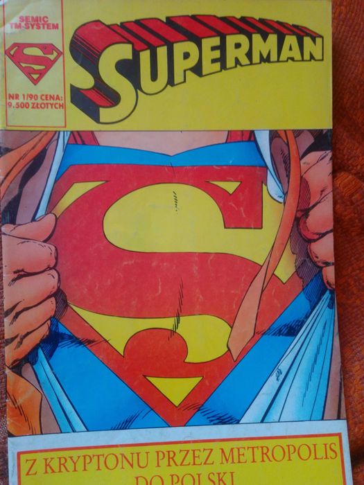 Superman 1/1990 pierwszy numer