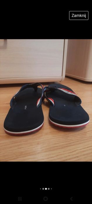 Klapki-japonki Tommy Hilfiger 43/44