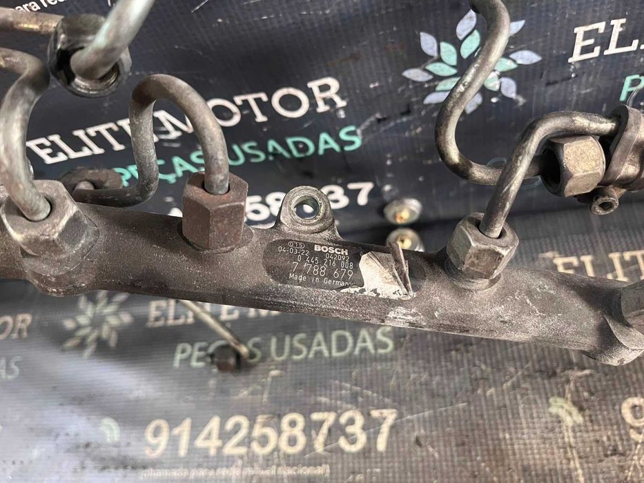Régua de injeção usada BMW 530D 730D X5 M57 306D2 BOSCH 0445216008