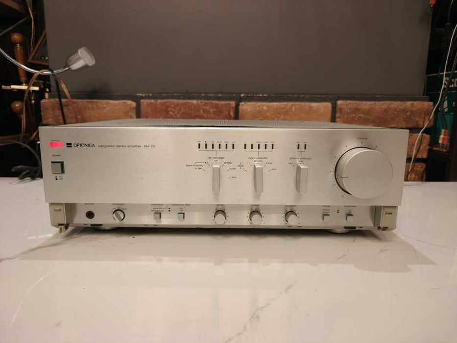 OPTONICA SM-110 ! Unikatowy wzmacniacz STEREO ! do naprawy