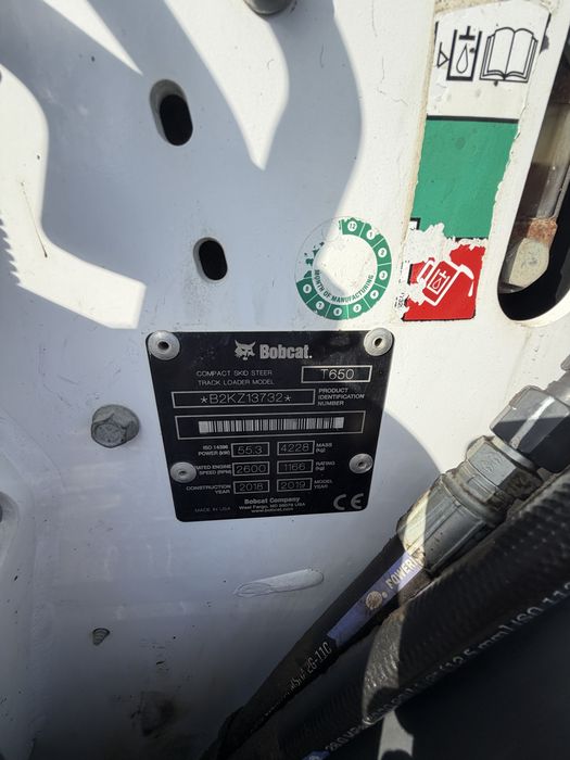 Bobcat T650High Flow, 2018р. в. Відмінний стан!