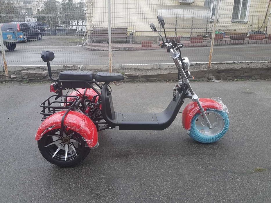 Трицыкл Ситикоко 3000w запас хода 70км