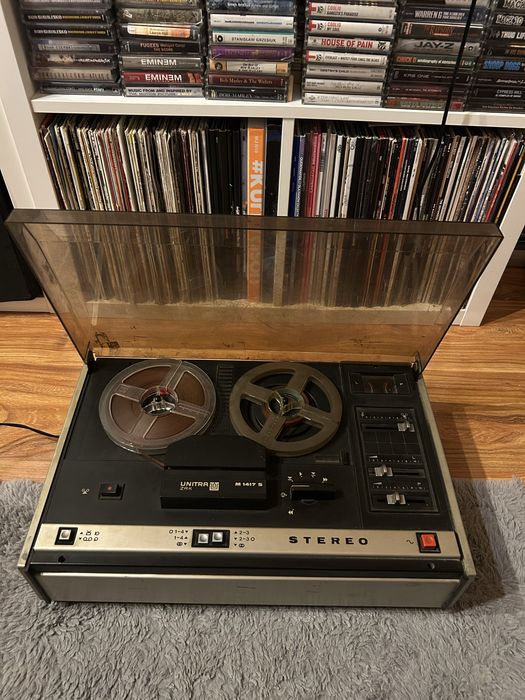 magnetofon szpulowy Unitra – model M1417S Uwertura Stereo