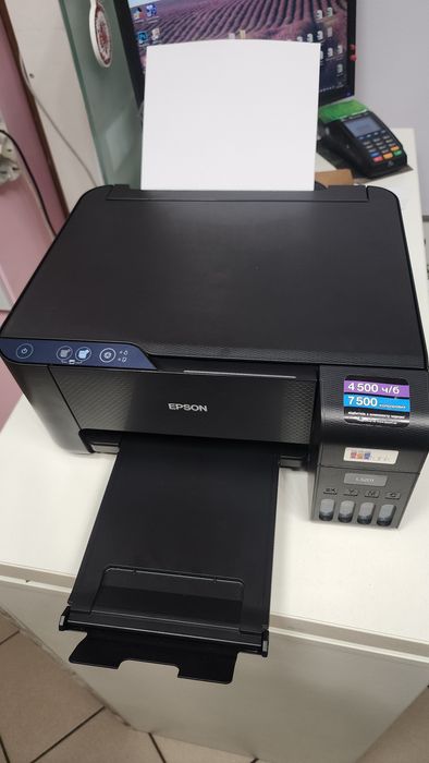 Продам кольоровий БФП МФУ Epson L3201 ксерокс, принтер, сканер: 8
