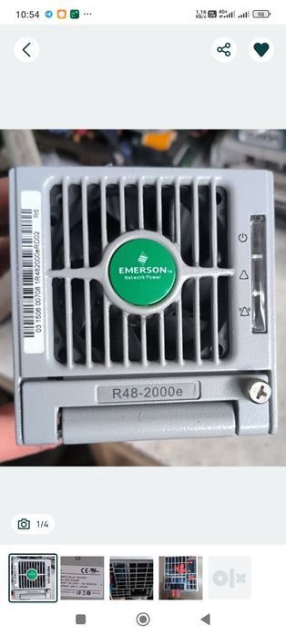 Блок живлення emerson 48v-2000e