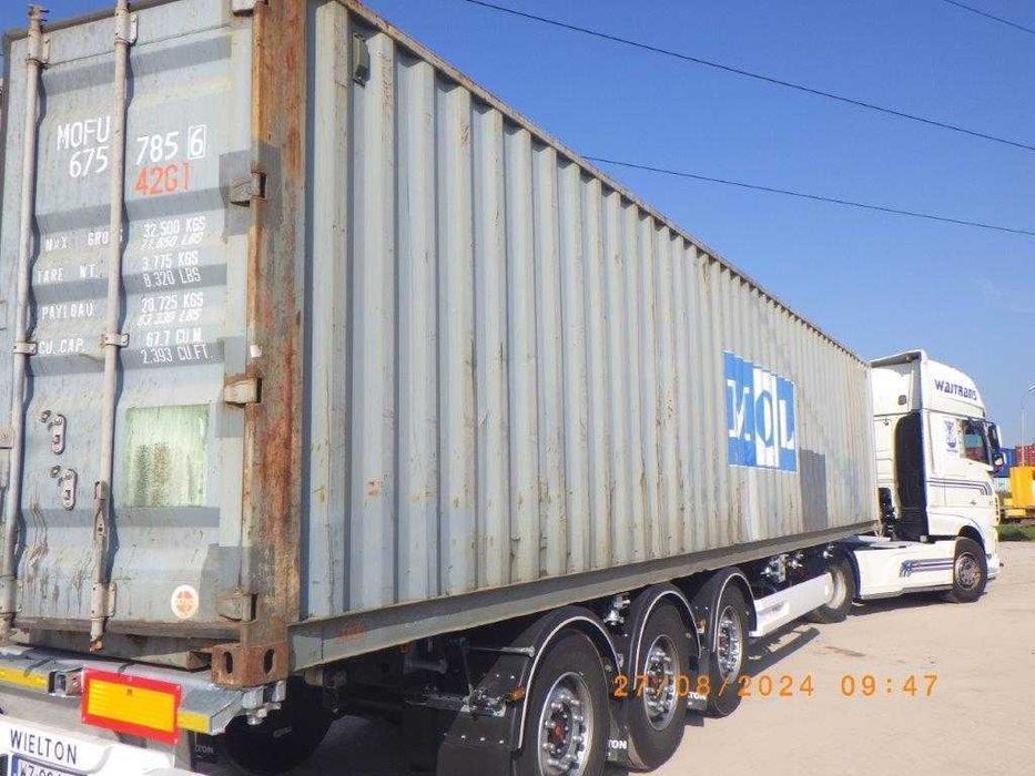 Kontener morski / magazynowy / budowlany 12m 40DV/40HC -SZCZELNY