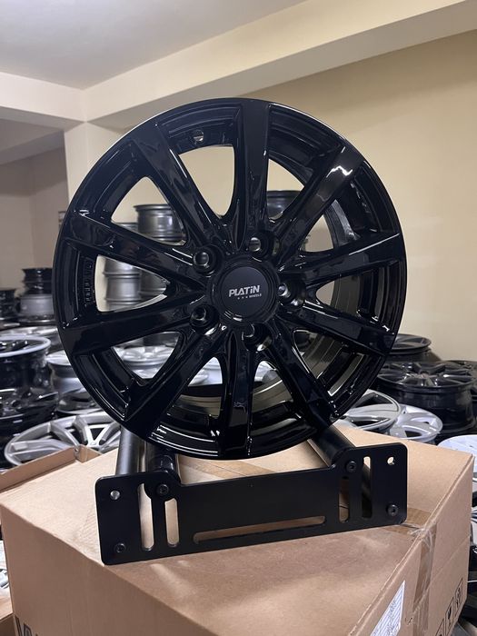 Jantes 15” 5x112 Pretas Vw Caddy Golf Seat Leon Mini