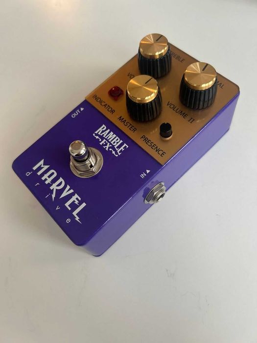 Pedal de overdrive RambleFX Marvel Drive v1