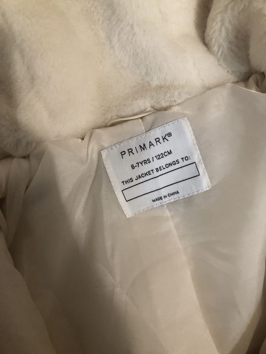 Нова суперова дитяча шубка Primark 5-6 років