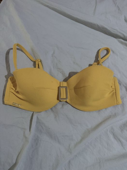 Parte de cima biquini amarelo da selmark