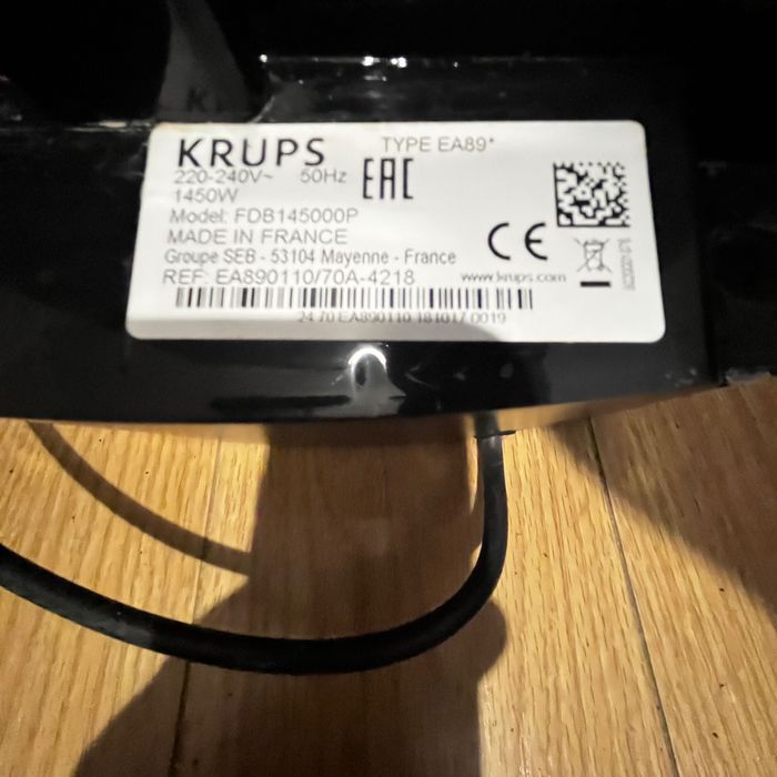 Sprzedany! Ekspres do kawy uszkodzony