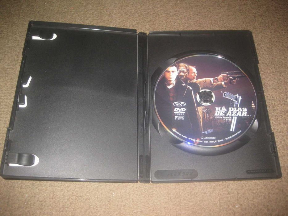 DVD "Há Dias de Azar..." com Morgan Freeman