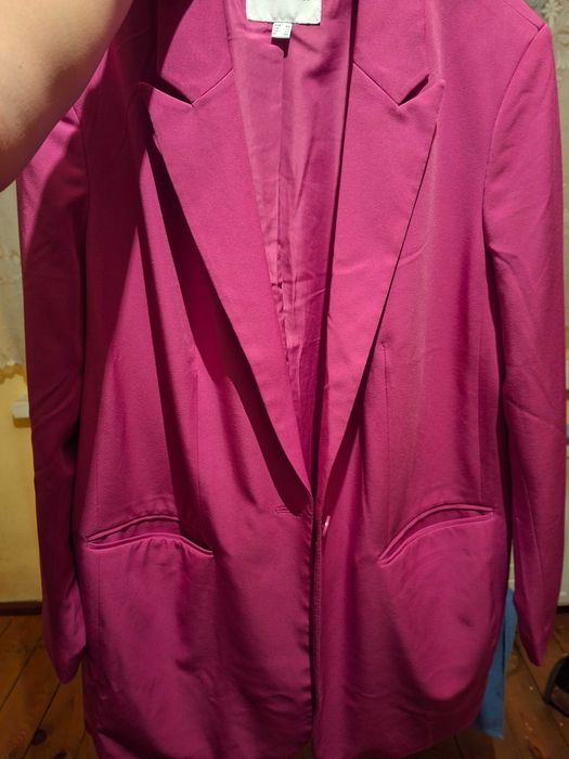 Żakiet różowy Bonprix 48