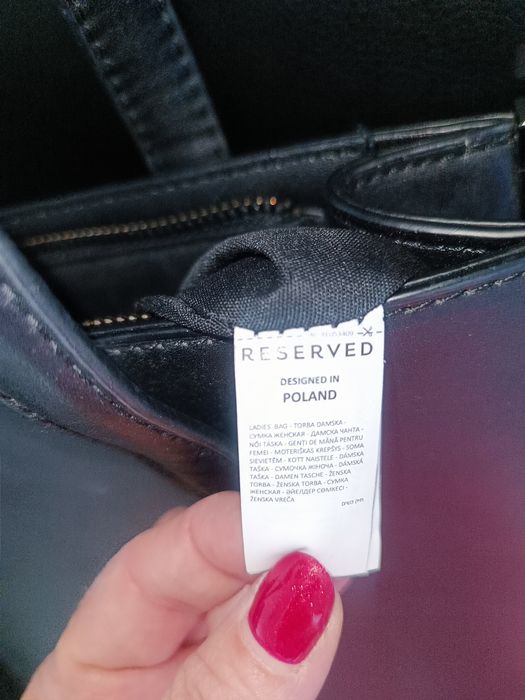 Torba czarna Reserved