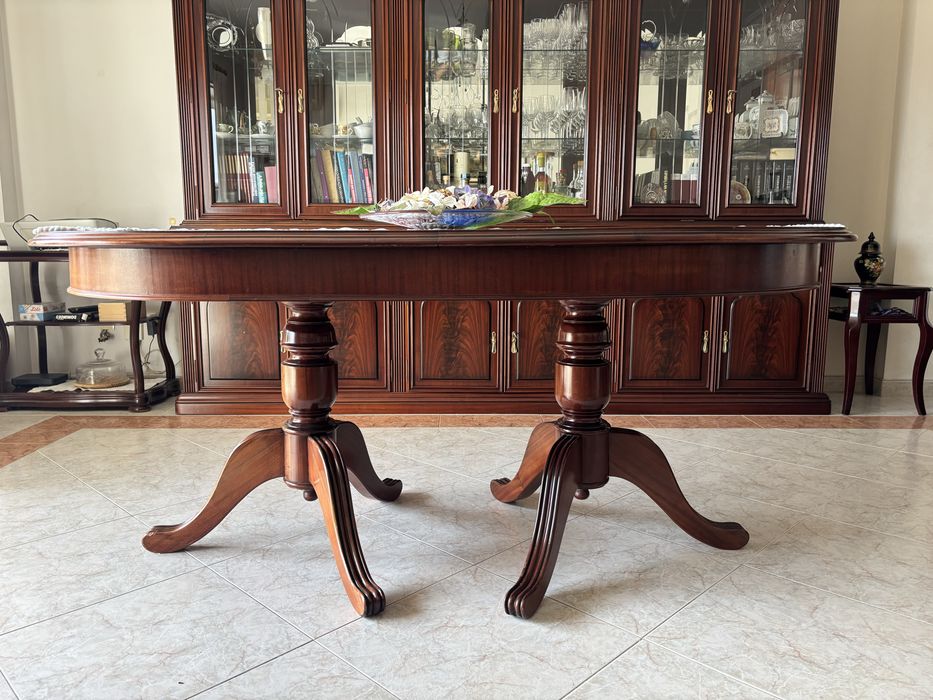 Mesa de Jantar de Sala de madeira
