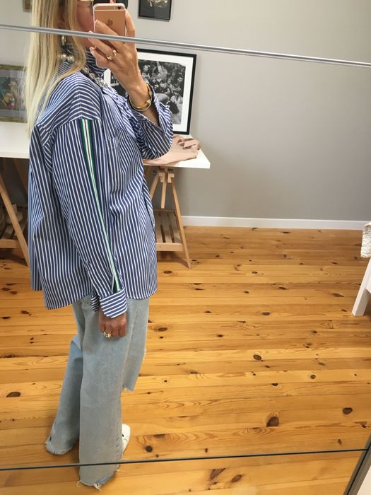 Zara сорочка оверсайз