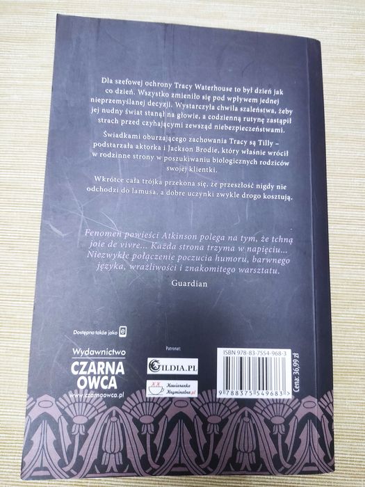 Kate Atkinson "O świcie wzięłam psa i poszłam..." Książka nowa