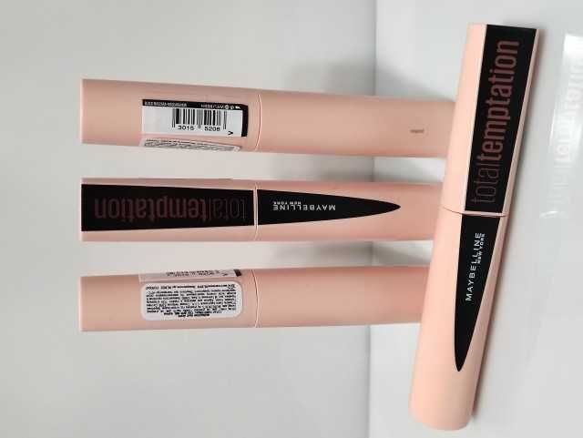 Уценка срок туши Maybelline коричневая дип какао и черная  до 03.22