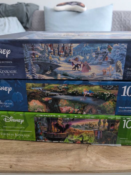 Zestaw puzzle 1000 el Schmidt Disney