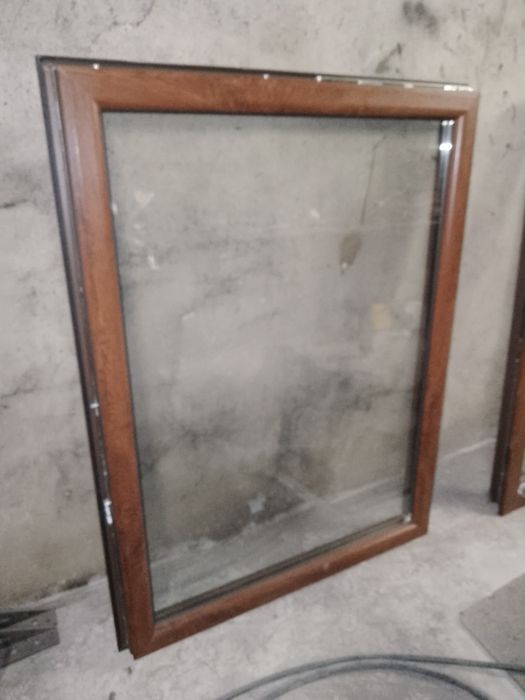 Okno pcv używane 201x134 orzech
