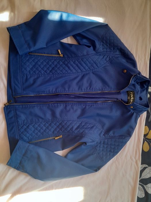 Casaco de frio em couro