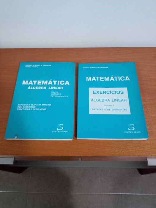 Álgebra Linear – Matrizes e Determinantes (2 livros) (Edições Sílabo)