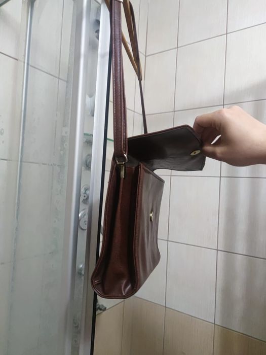 Skórzana ekologicznie torebka torba dla kobiet eko produkcji, licowana