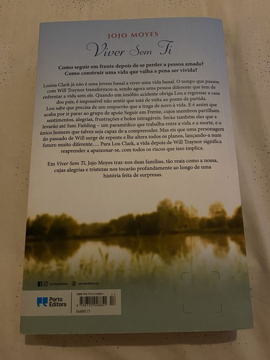 Livro “Viver sem ti” de Jojo Moyes