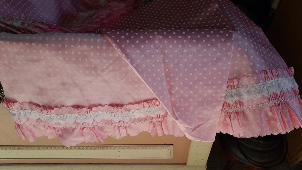 Edredom colcha rosa