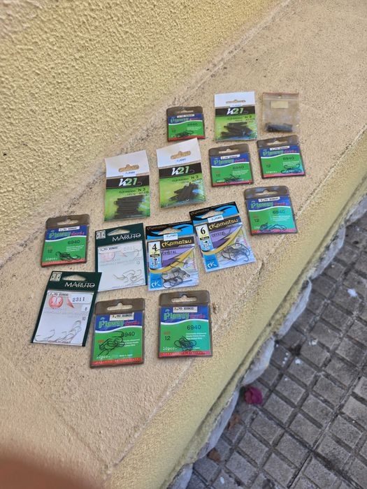 Material  de pesca de barragem
