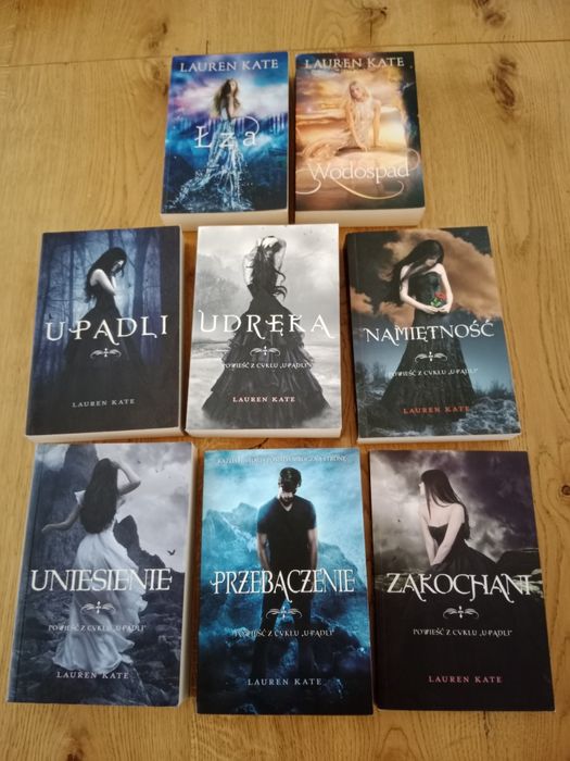 Lauren Kate seria Upadli oraz Łza i Wodospad wydanie pierwsze