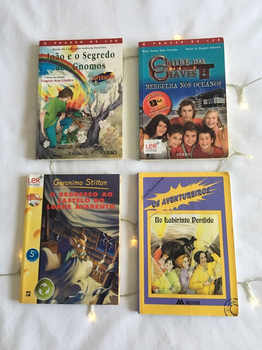 Livros de aventura - portes incluídos