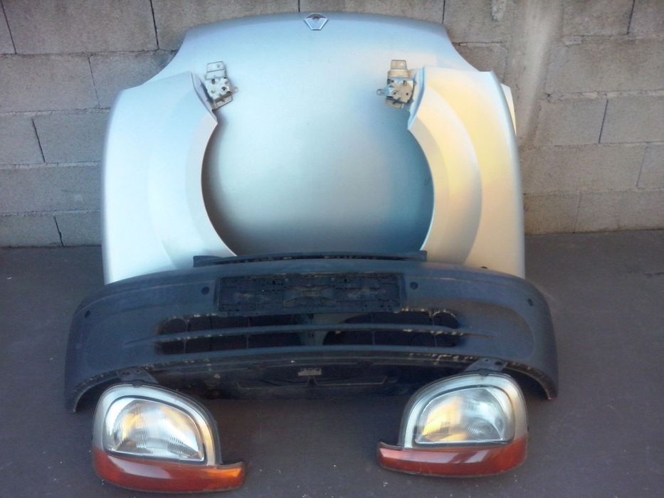 frente completa, capot, parachoques, farois etc  Renault Kangoo