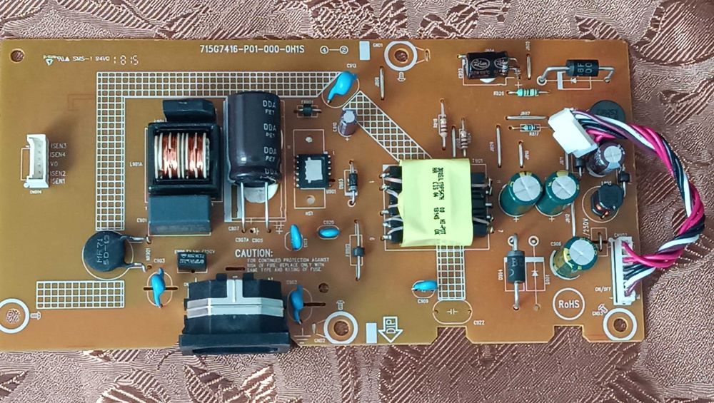 Плати керування та плата живлення монітора DELL SE2416H